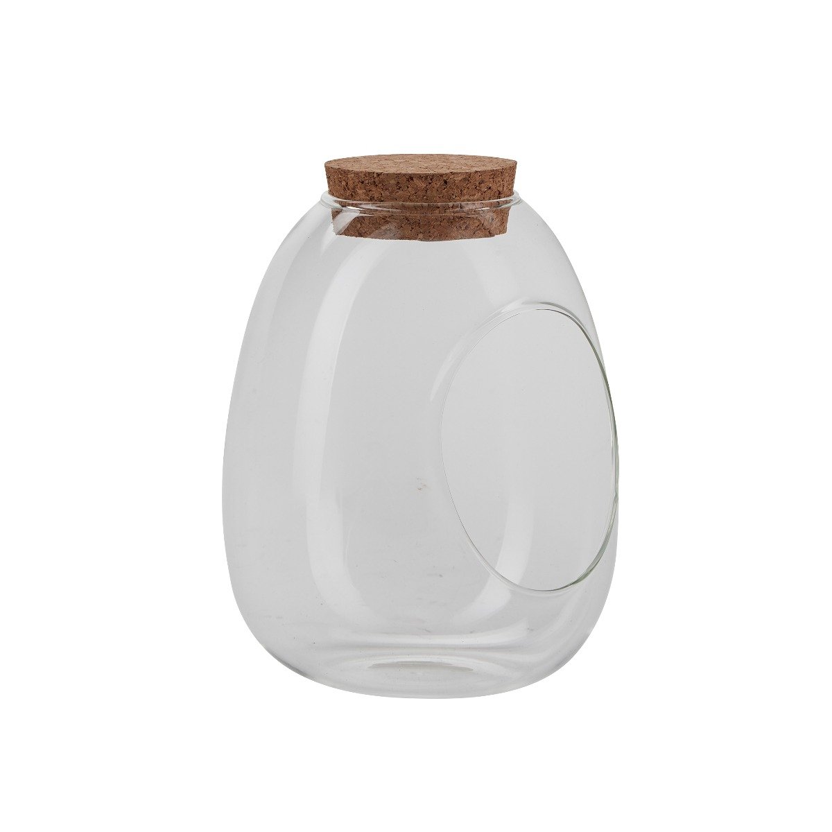 Bahne Interior Terarium oval, klar - H: 17 cm. - Bahne